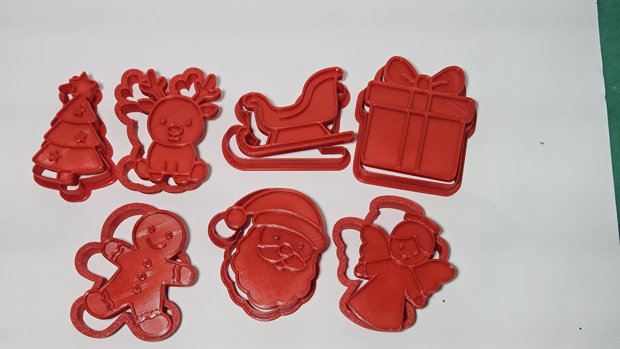 Conjunto de Cortadores de Biscoito de Natal
